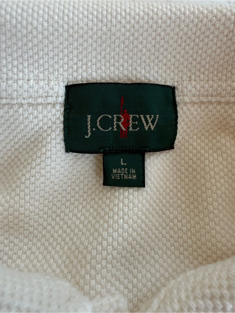 J. Crew light cream